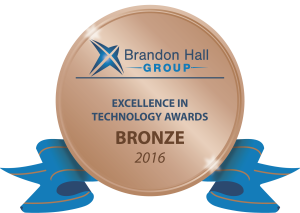 Brandon Hall 2016 Tech Bronze